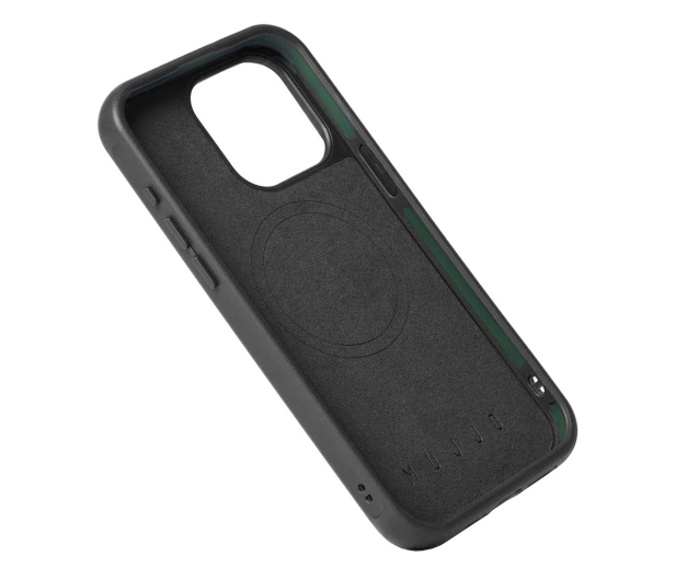 Mujjo Shield Case etui iPhone 15 Pro Max MagSafe black - 1296443 - zdjęcie 5