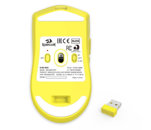 Redragon K1NG PRO MAX (custom yellow) - 1298273 - zdjęcie 9