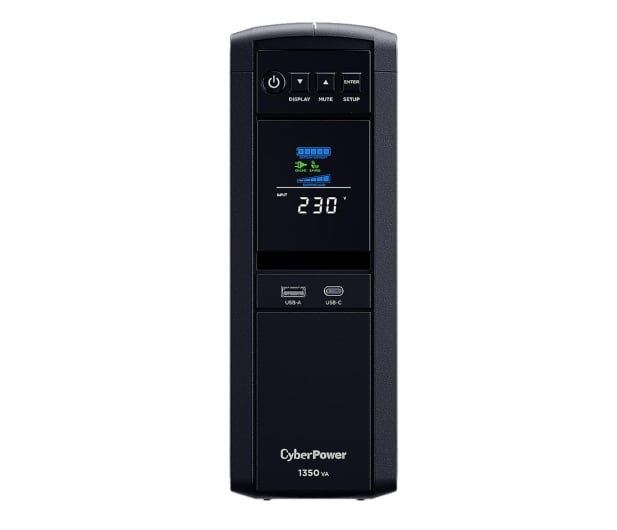 CyberPower ZASILACZ AWARYJNY UPS (1350VA/810W, 6x Schuko, AVR) - 1222715 - zdjęcie 2