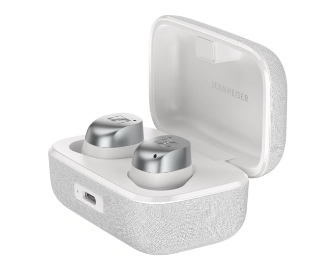 大人気新品  Sennheiser Momentum True Wireless 4 White Silver - Słuchawki イヤホン