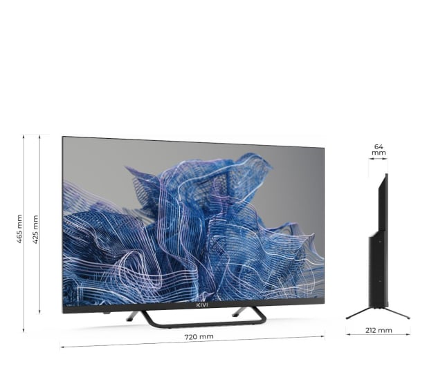 KIVI 32F750NB 32" LED Android TV - 1221591 - zdjęcie 4