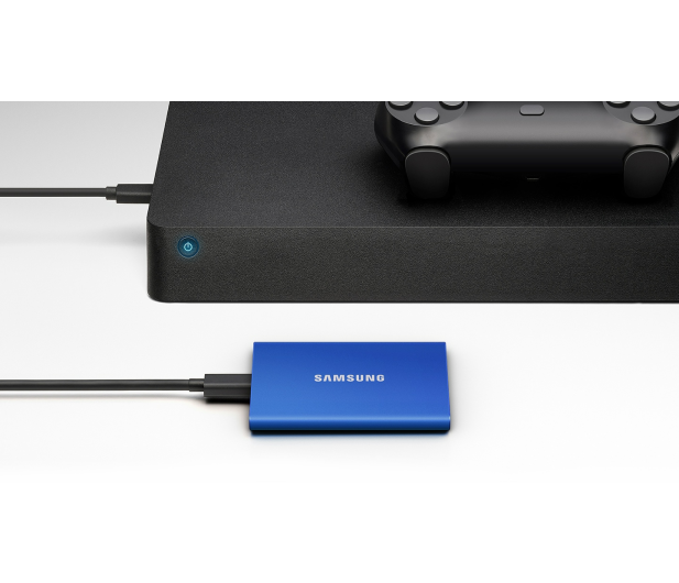 Samsung Portable SSD T7 1TB USB 3.2 Gen. 2 Niebieski - 562874 - zdjęcie 13