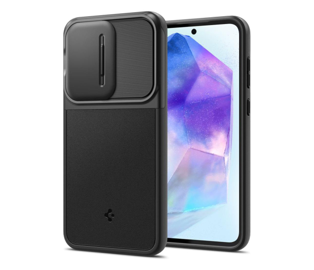 Spigen Optik Armor do Samsung Galaxy A55 5G Black - 1231530 - zdjęcie