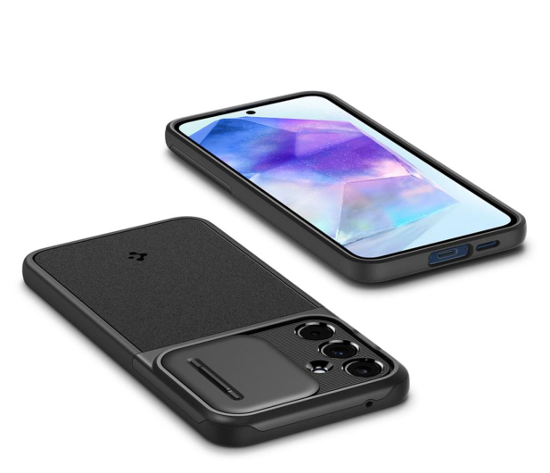 Spigen Optik Armor do Samsung Galaxy A55 5G Black - 1231530 - zdjęcie 7