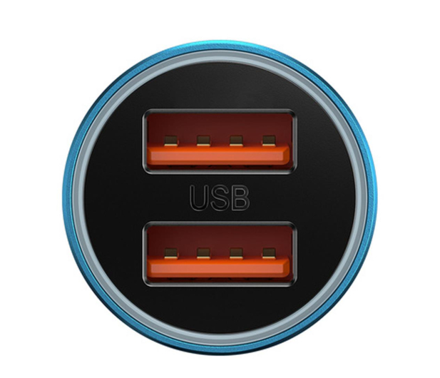 Baseus Samochodowa 60W 2x USB Golden Contactor Max - 1238464 - zdjęcie 4