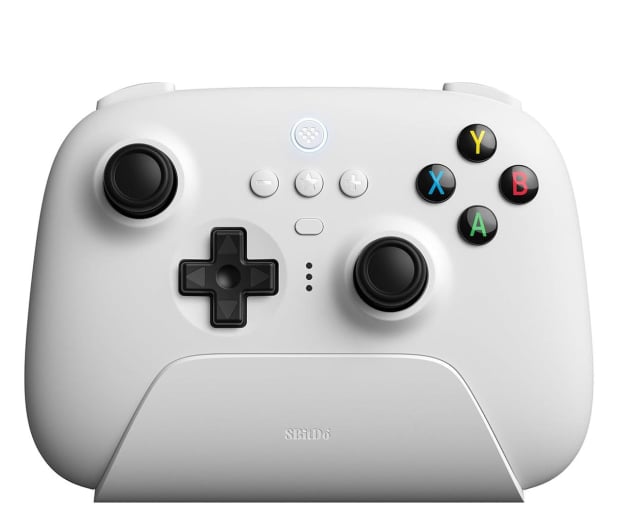 8BitDo Ultimate 2.4G Pad PC Hall Ed White - 1243073 - zdjęcie