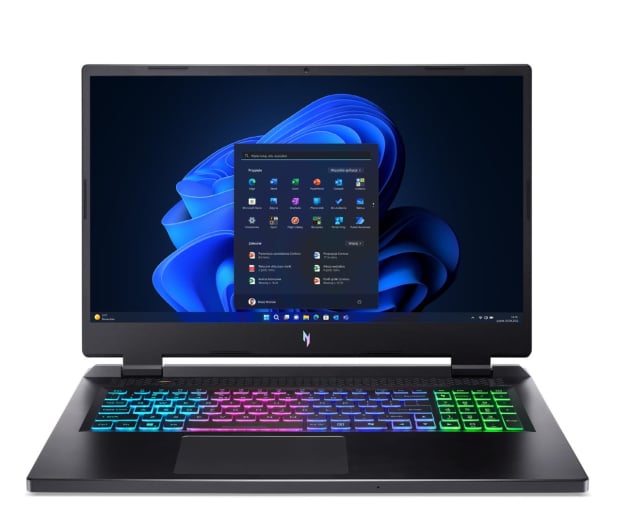 Acer Nitro 17 R7-8845HS/32GB/1TB+1TB/Win11PX RTX4070 165Hz QHD - 1243584 - zdjęcie