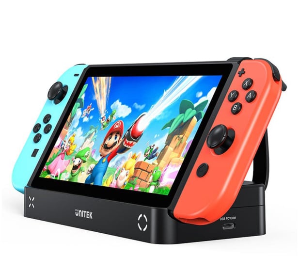 Unitek Stacja dokująca do Nintendo Switch + pilot - 1244186 - zdjęcie 4