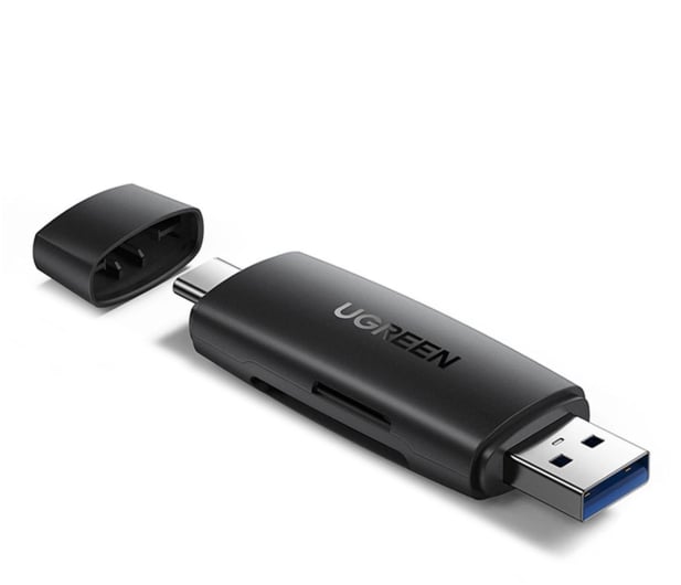 Czytnik kart USB UGREEN Czytnik kart SD micro SD USB-A USB-C