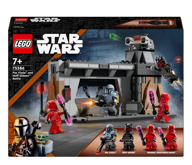 Klocki LEGO® LEGO Star Wars 75386 Pojedynek Paza Vizsli i Moffa Gideona
