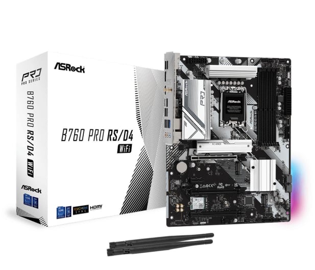Płyta główna Socket 1700 ASRock B760 PRO RS/D4 WIFI