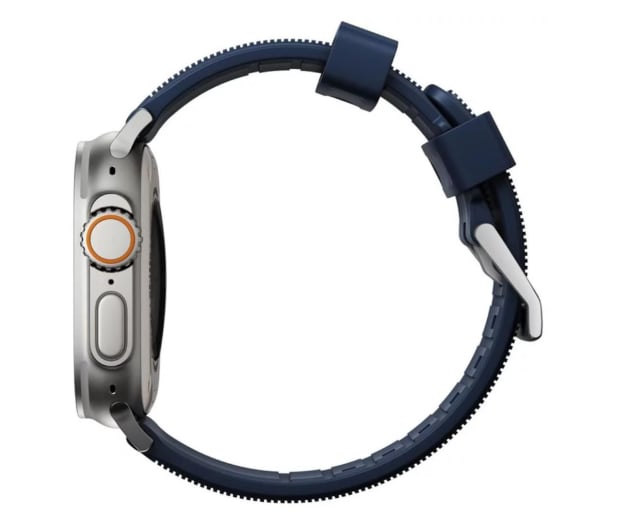 Nomad Rugged Strap Apple Watch 49/45/44/42mm atlantic blue/silver - 1258628 - zdjęcie 2