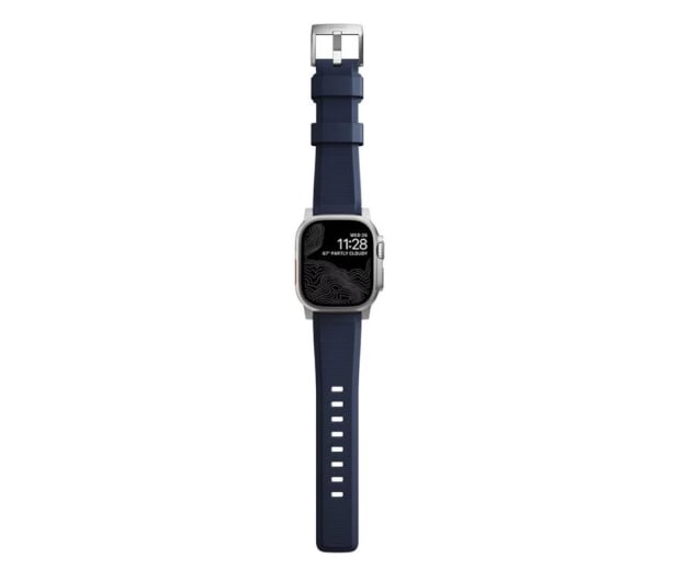 Nomad Rugged Strap Apple Watch 49/45/44/42mm atlantic blue/silver - 1258628 - zdjęcie 6