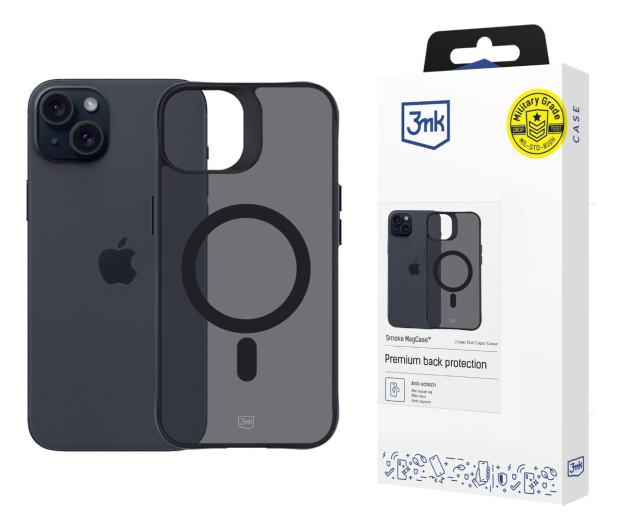 3mk Smoke MagCase do iPhone 15 Plus - 1267297 - zdjęcie 2