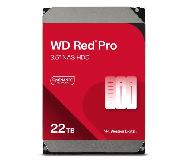 WD RED PRO 22TB 7200obr. 512MB - 1160864 - zdjęcie