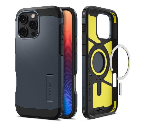 Spigen Tough Armor Mag Magsafe do iPhone 16 Pro Max Metal Slate - 1279613 - zdjęcie