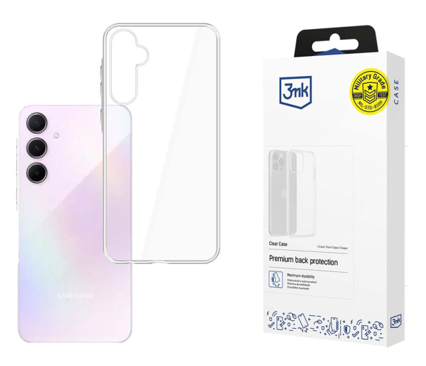 3mk Clear Case do Samsung Galaxy M35 5G - 1276797 - zdjęcie