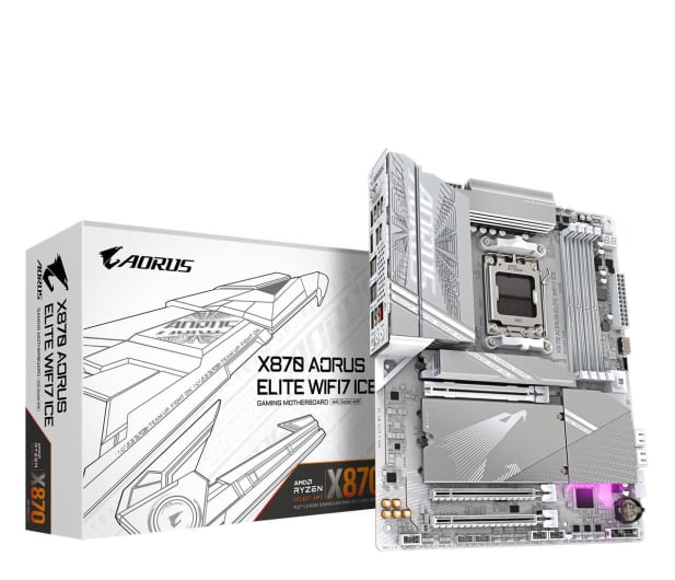 Gigabyte X870 AORUS ELITE WIFI7 ICE - 1282691 - zdjęcie