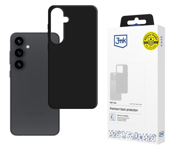 3mk Matt Case do Samsung Galaxy S25+ - 1311039 - zdjęcie