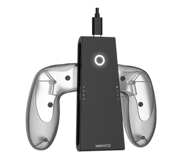 YAXO Joy-Con CHARGE GRIP SET do NS2 Techno Black - 1373168 - zdjęcie