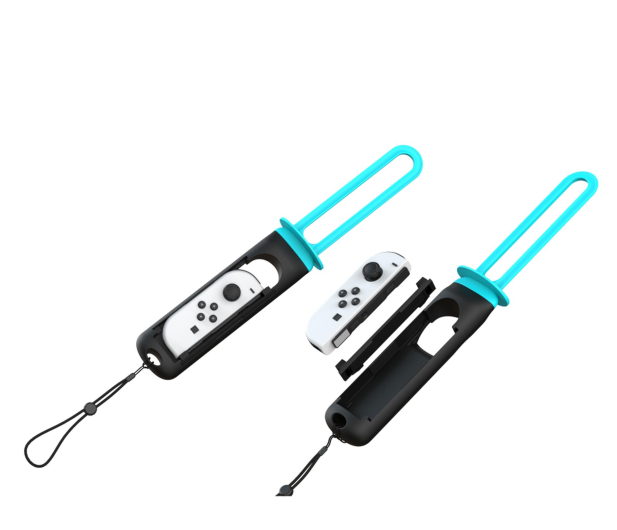 YAXO Joy-Con SWORD SET do NS/NS2 Inferno Orange&Hydro Blue - 1373166 - zdjęcie 4