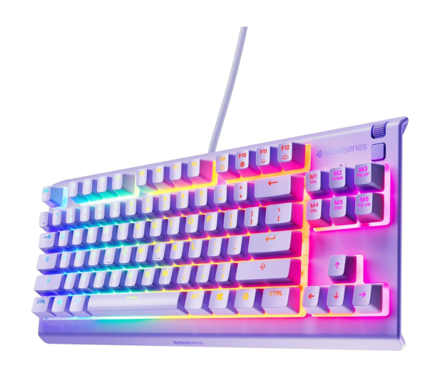 SteelSeries Apex 3 TKL Lavender Klawiatura Przewodowa Najlepsze 
