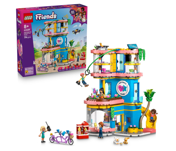 LEGO FRIENDS 42689 Domek klubu przyjaciół z heartlake - 1473468 - zdjęcie 2