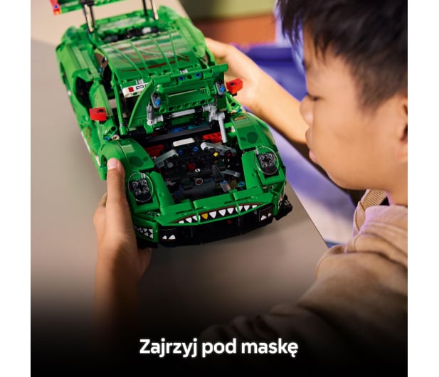LEGO TECHNIC 42224 Samochód porsche 911 gt3 r rexy ao racing - 1473451 - zdjęcie 8