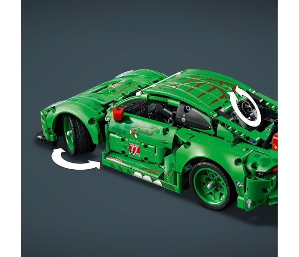 LEGO TECHNIC 42224 Samochód porsche 911 gt3 r rexy ao racing - 1473451 - zdjęcie 5