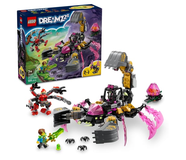 LEGO DREAMZZZ 71513 Koszmarna skorpionowa koparka - 1473527 - zdjęcie 2
