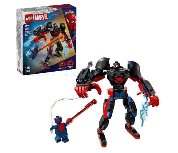 LEGO SUPER HEROES 76337 Miles Morales kontra Spider-Man 2099 - 1473562 - zdjęcie 2