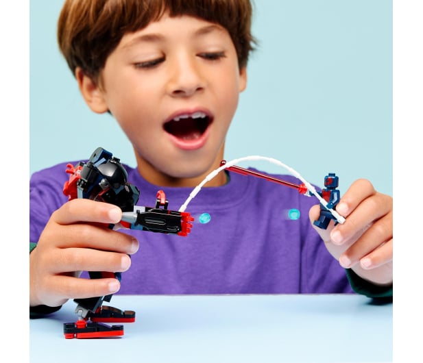 LEGO SUPER HEROES 76337 Miles Morales kontra Spider-Man 2099 - 1473562 - zdjęcie 4