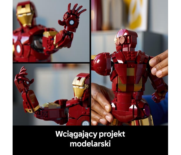 LEGO SUPER HEROES 76344 Iron Man mark 3 — edycja kolekcjonerska - 1473570 - zdjęcie 10
