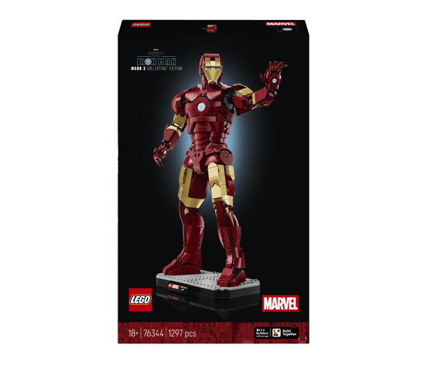 LEGO SUPER HEROES 76344 Iron Man mark 3 — edycja kolekcjonerska - 1473570 - zdjęcie