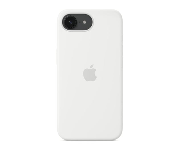 Apple Silikonowe etui iPhone 16e biały - 1319598 - zdjęcie 2