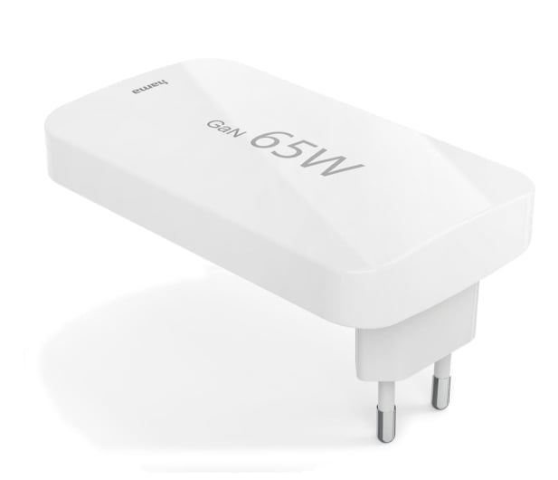 Hama ŁADOWARKA SKŁADANA GAN 65W 2X USB-C, 1X USB-A  BIAŁA - 1318733 - zdjęcie 2