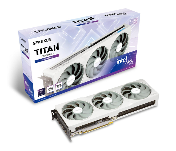 Sparkle Arc B580 Titan Luna OC 12GB GDDR6 - 1322738 - zdjęcie