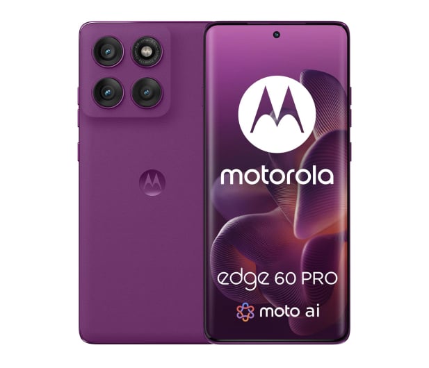 Smartfon / Telefon Motorola edge 60 pro 5G 12/512GB Sparkling Grape 120Hz