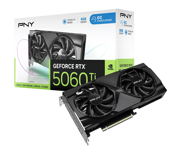PNY GeForce RTX 5060 Ti OC 8GB GDDR7 DLSS4 - 1343767 - zdjęcie