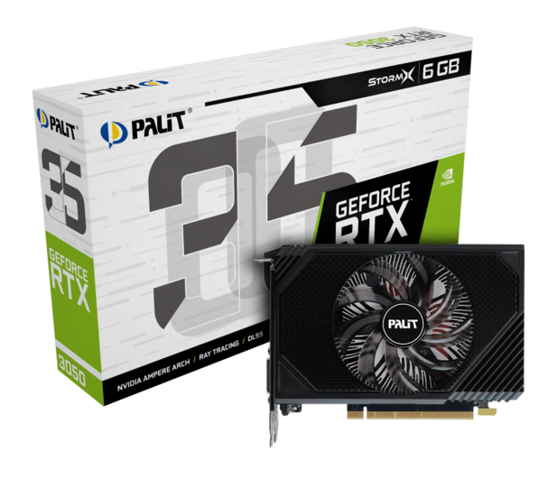 Palit GeForce RTX3050 StormX 6GB GDDR6 - 1486601 - zdjęcie