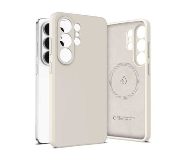 Tech-Protect Silicone Magsafe Galaxy S26 Ultra Cosmic Latte - 1500284 - zdjęcie 2