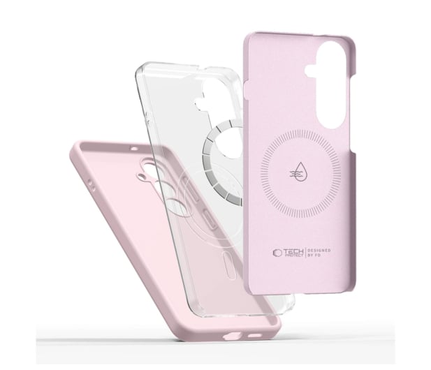 Tech-Protect Silicone Magsafe Galaxy S26 Pink Pearl - 1500282 - zdjęcie 3