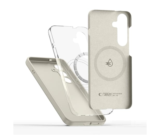Tech-Protect Silicone Magsafe Galaxy S26+ Plus Cosmic Latte - 1500287 - zdjęcie 3
