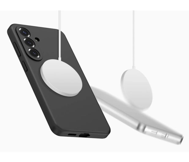 Tech-Protect Silicone Magsafe Galaxy S26+ Plus Black - 1500286 - zdjęcie 4