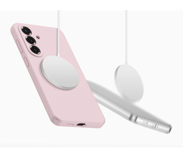Tech-Protect Silicone Magsafe Galaxy S26+ Plus Pink Pearl - 1500288 - zdjęcie 4