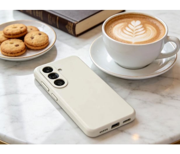 Tech-Protect Silicone Magsafe Galaxy S26 Cosmic Latte - 1500281 - zdjęcie 5