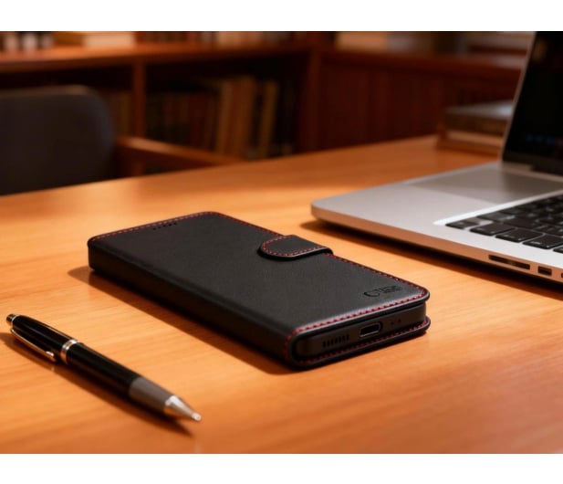 Tech-Protect Wallet Galaxy S26 Ultra Black/Red - 1500301 - zdjęcie 4