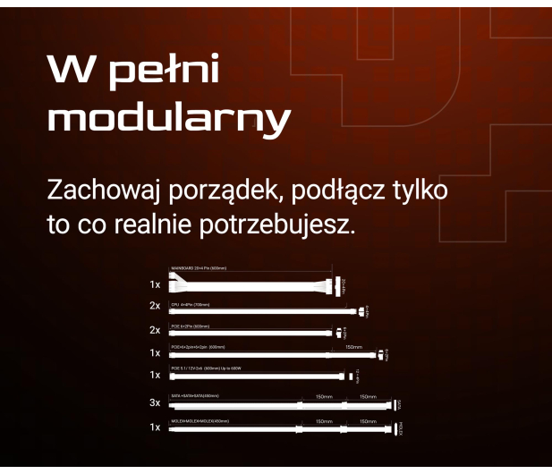 SMX Okame G3 1200W ATX 3.1 - 1312373 - zdjęcie 16