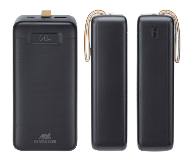 RIVACASE Powerbank VA1083 30000 mAh 65W czarny - 1503814 - zdjęcie 3