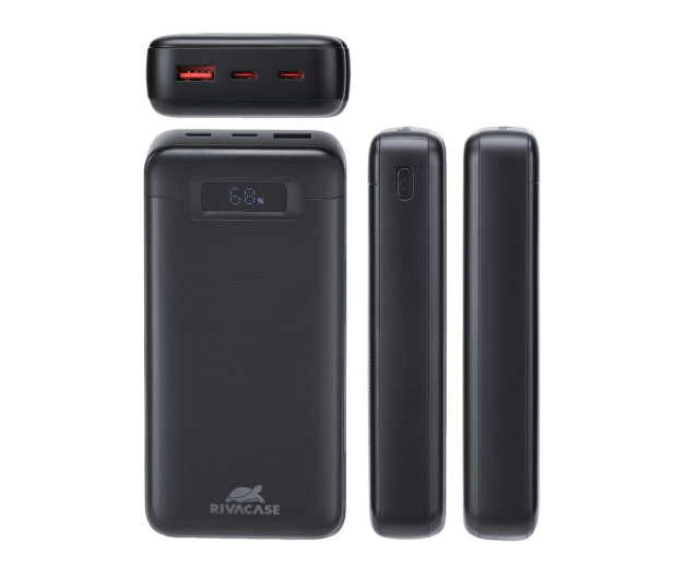 RIVACASE Powerbank VA1082 20000 mAh 65W czarny - 1503813 - zdjęcie 4